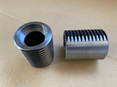 ラックギヤ S45C高周波焼入れ